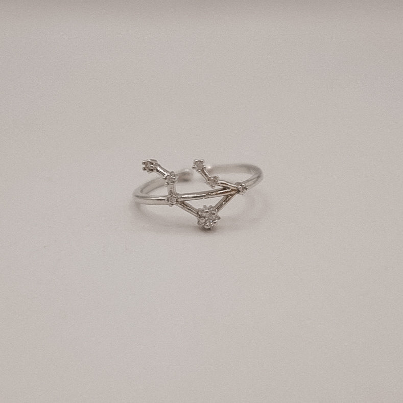 Zodiac Constellation Ring - Silver
