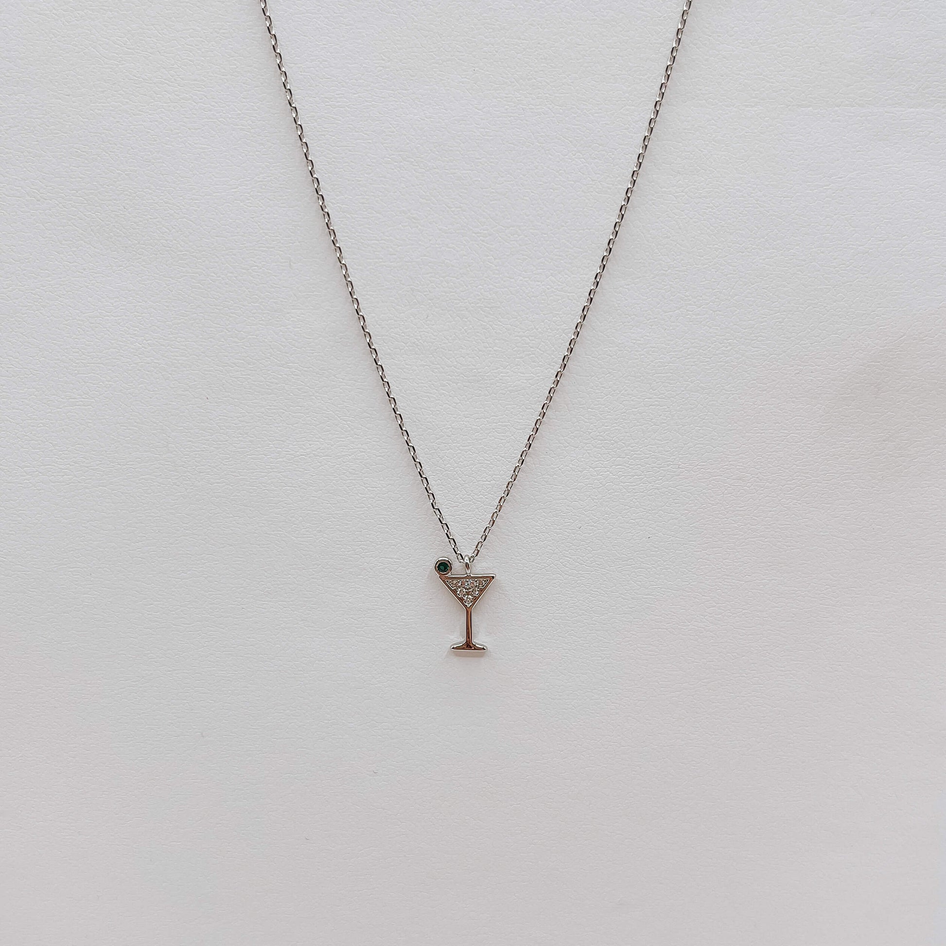 Midnight Moon Necklace – Silver