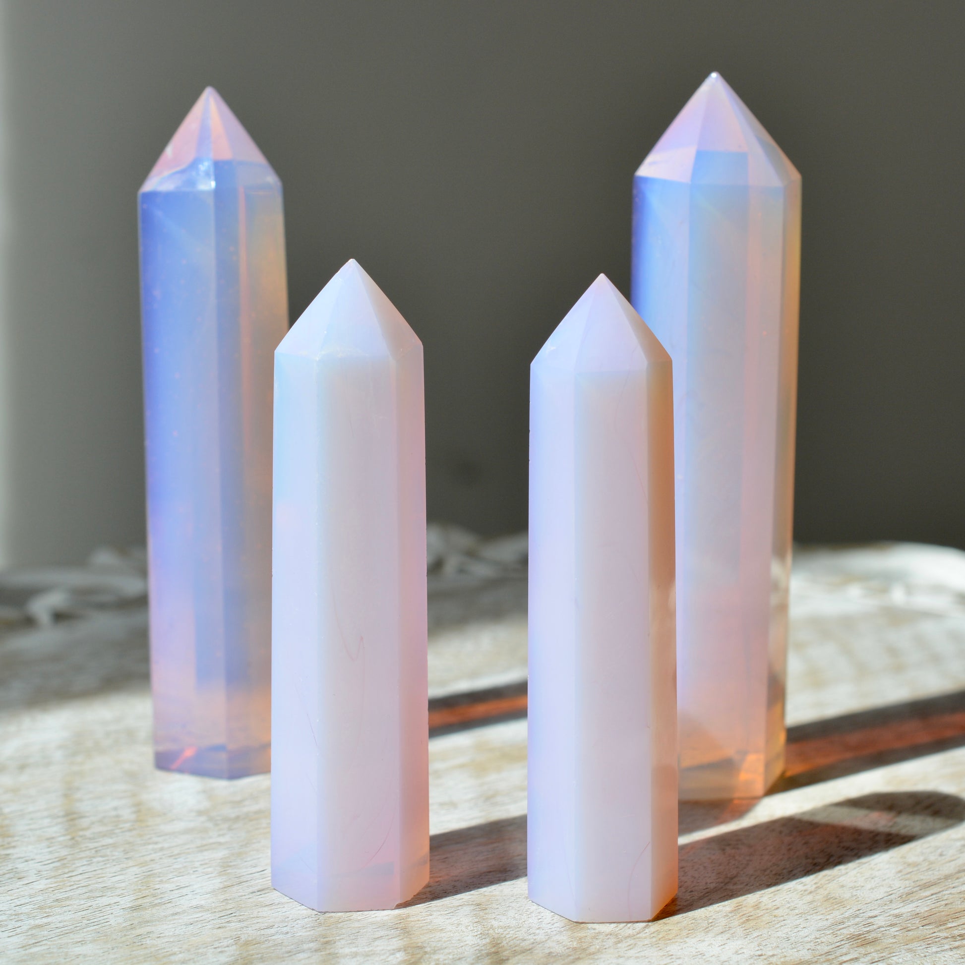 Pink Opalite Tower