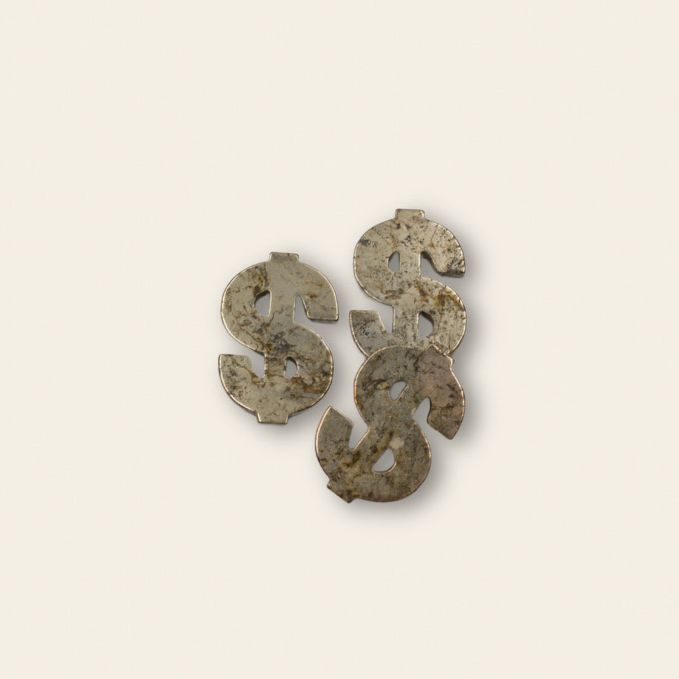 Pyrite Dollar Sign