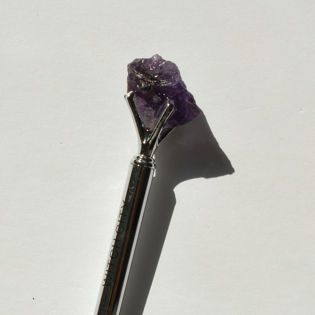 Raw Gemstone Chunk Pen