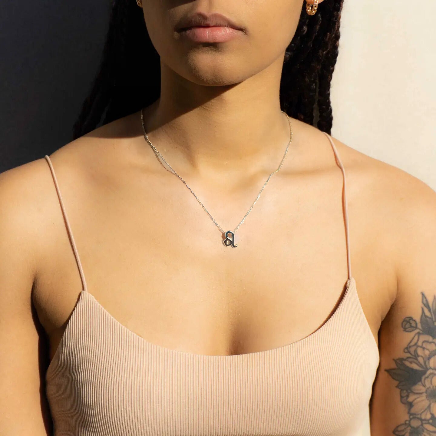 Zodiac Sign Necklace - Silver