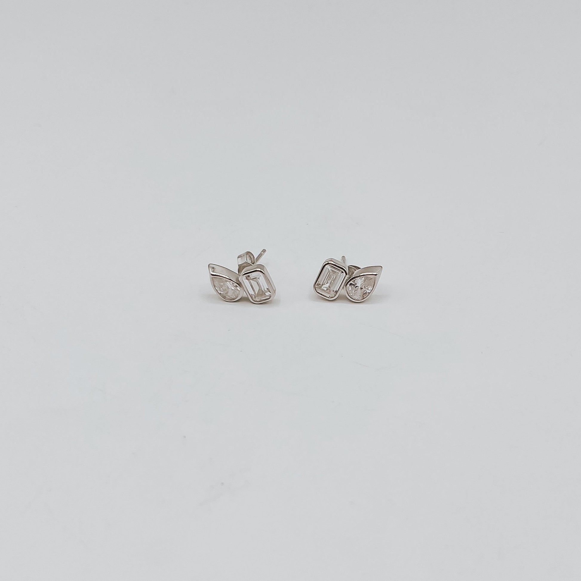 Frosted Glimmer Studs