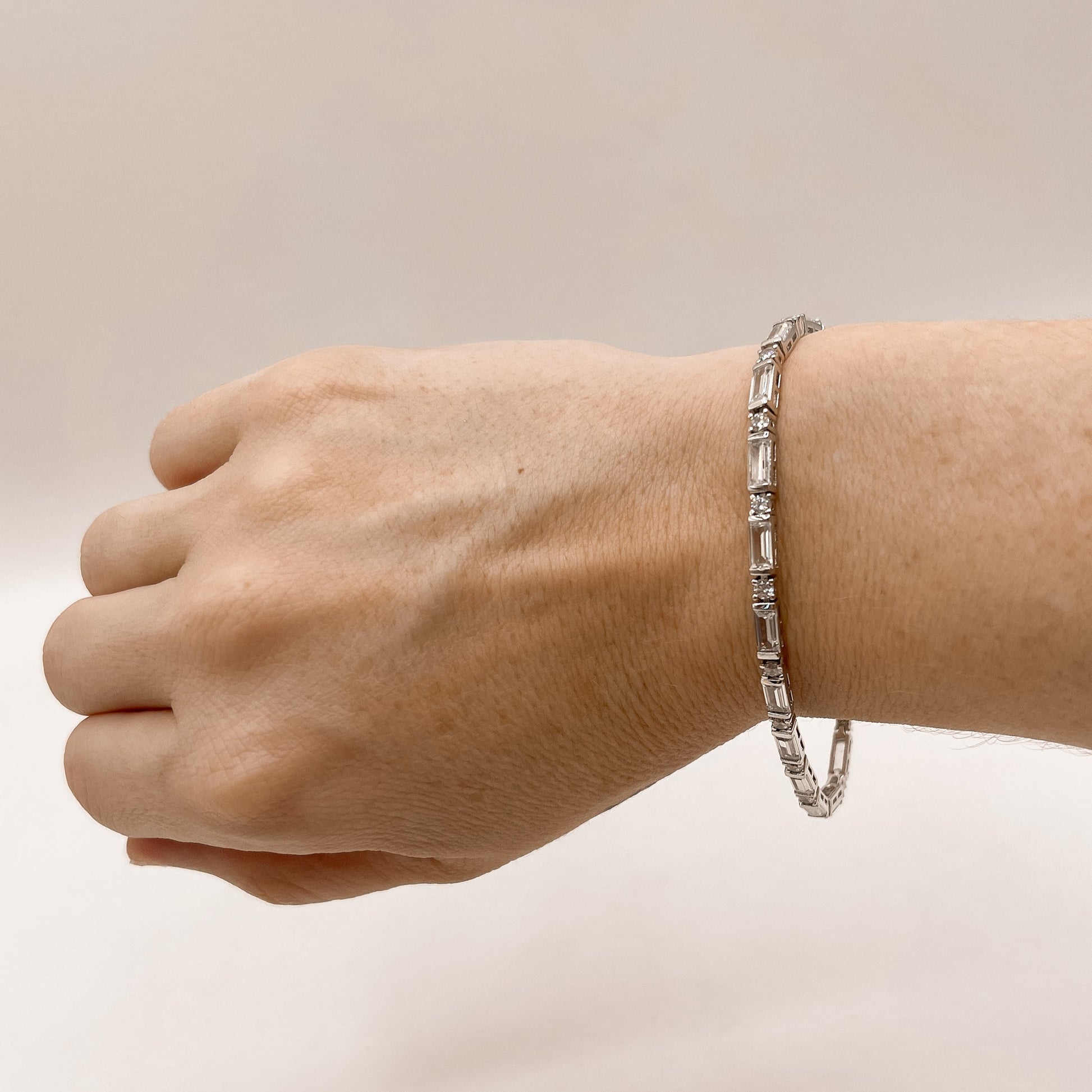 Starlight Baguette Tennis Bracelet