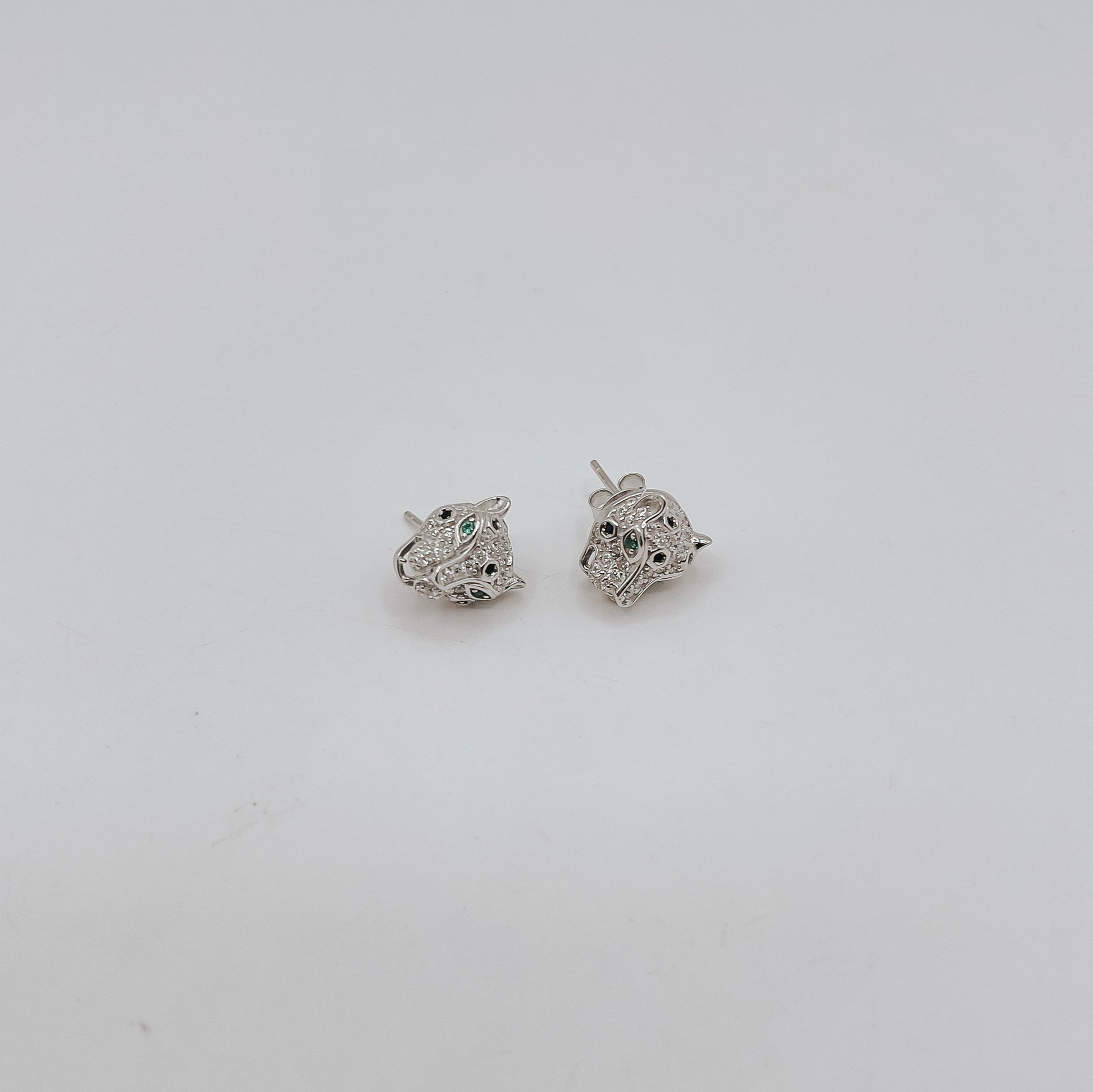 Enchanted Panther Studs