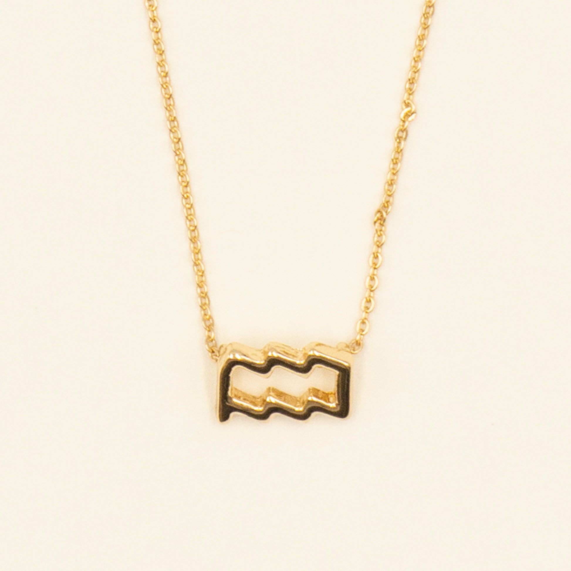 Zodiac Sign Necklace - Gold