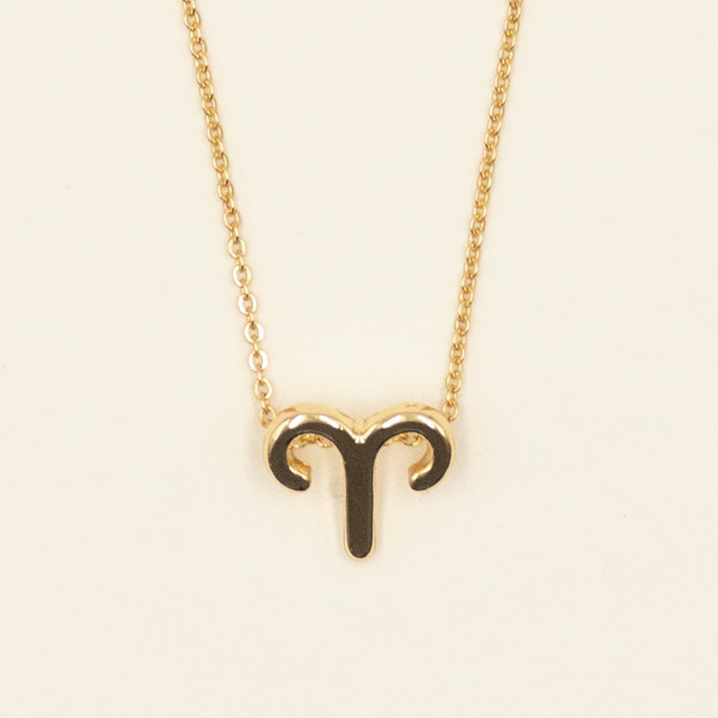 Zodiac Sign Necklace - Gold