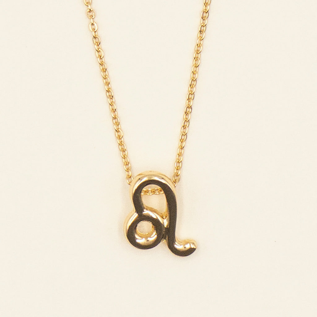 Zodiac Sign Necklace - Gold