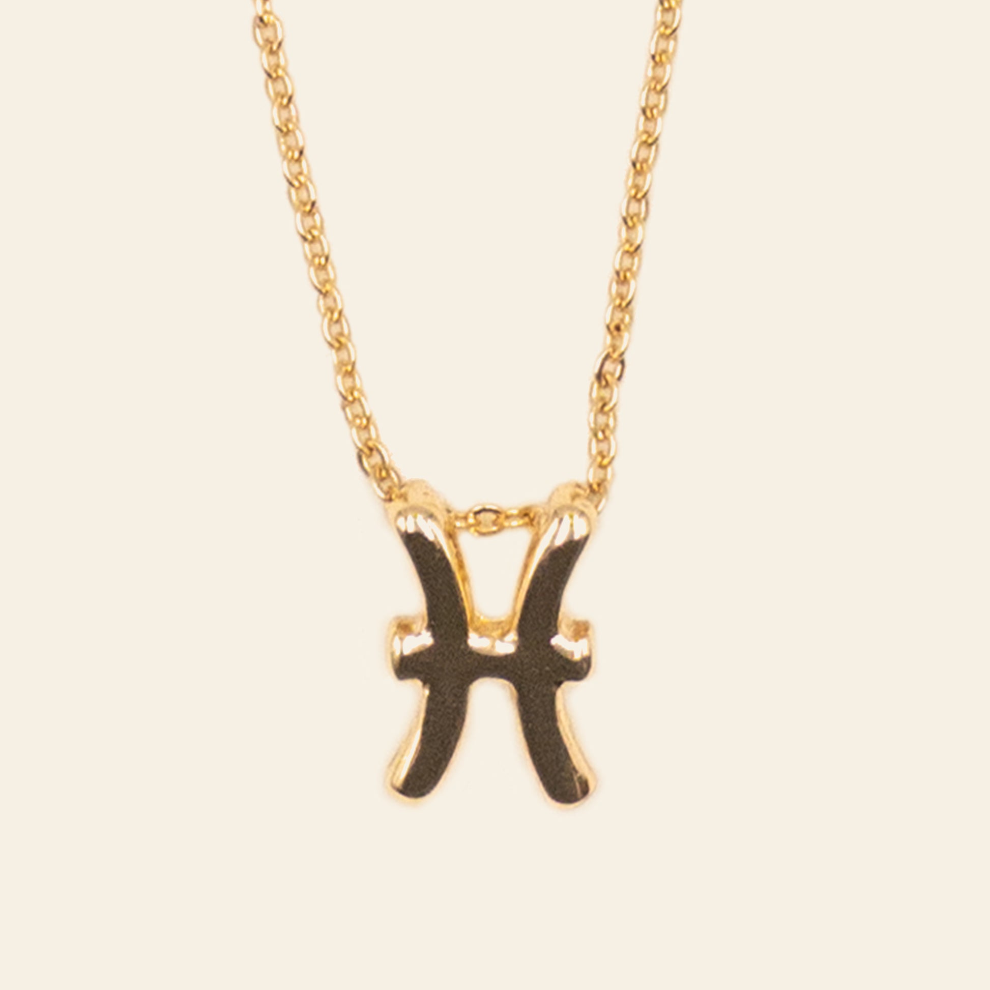 Zodiac Sign Necklace - Gold