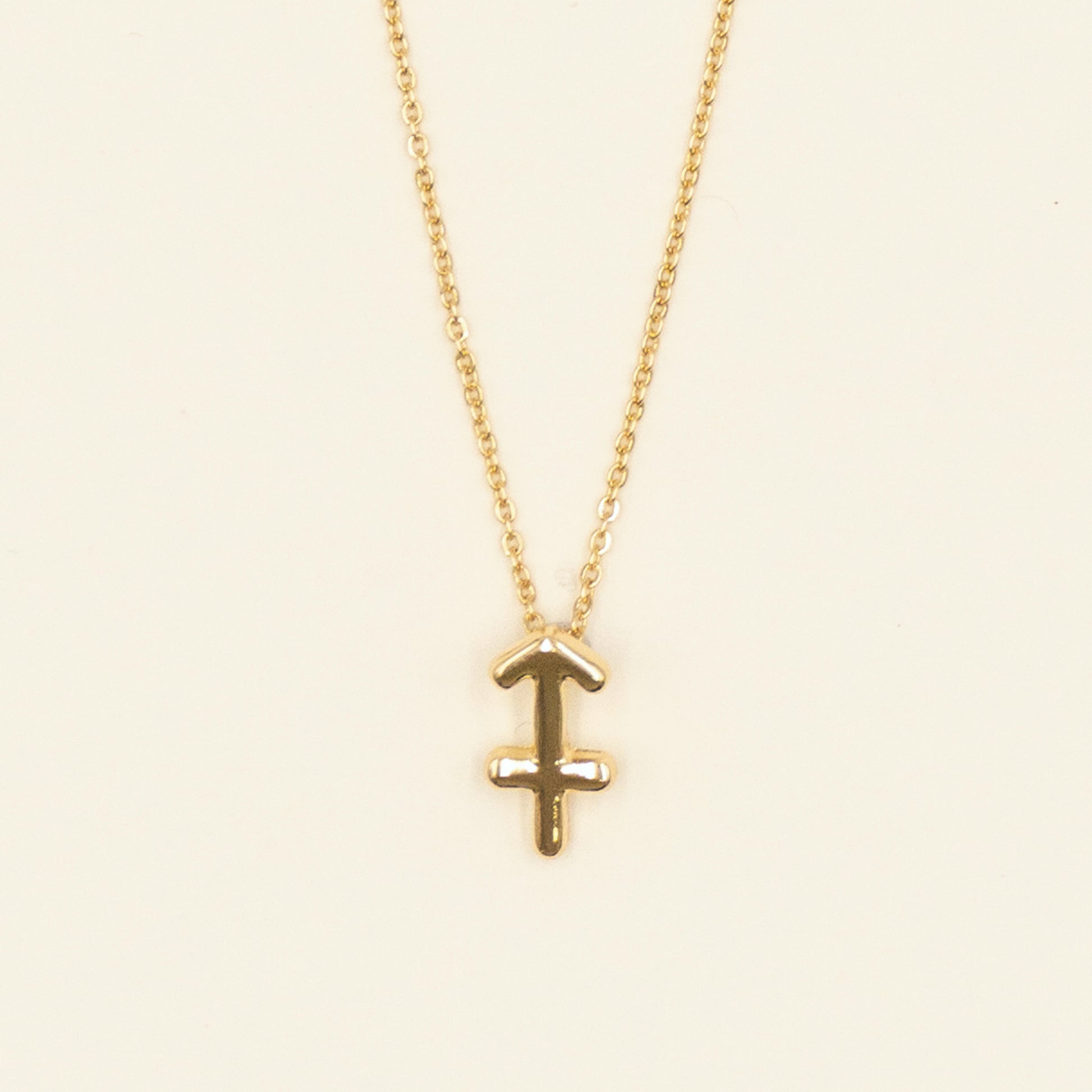 Zodiac Sign Necklace - Gold