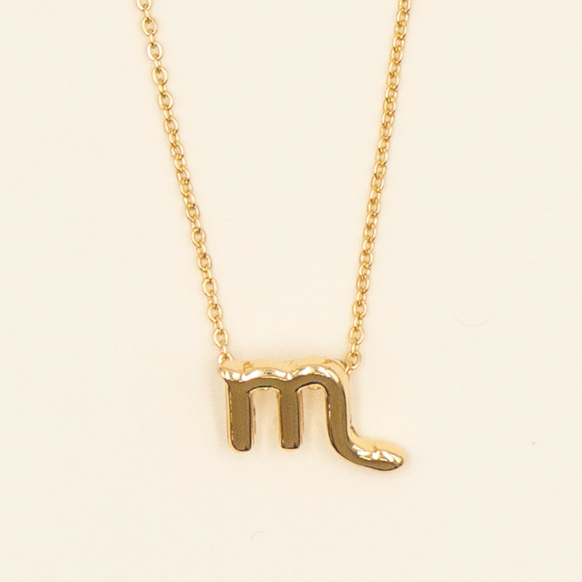 Zodiac Sign Necklace - Gold