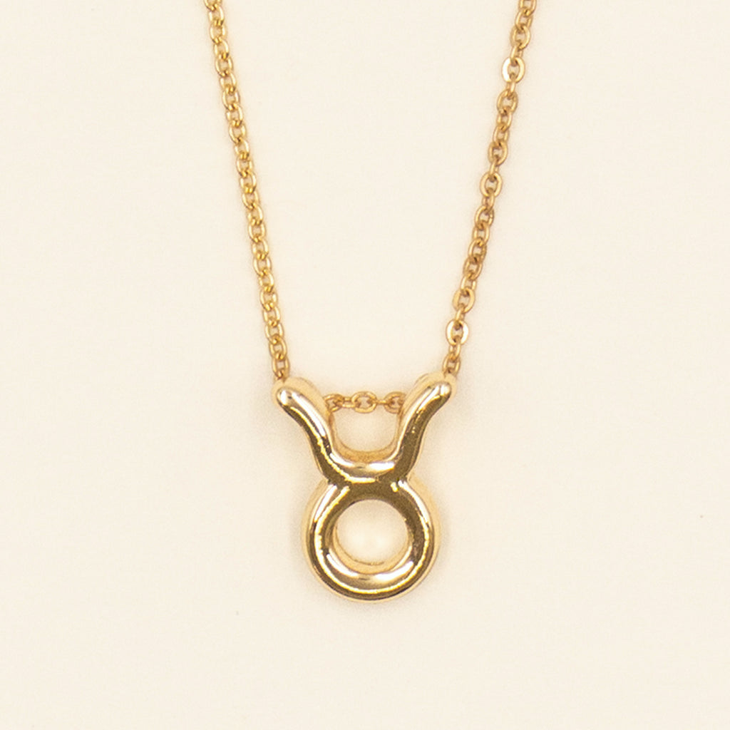 Zodiac Sign Necklace - Gold