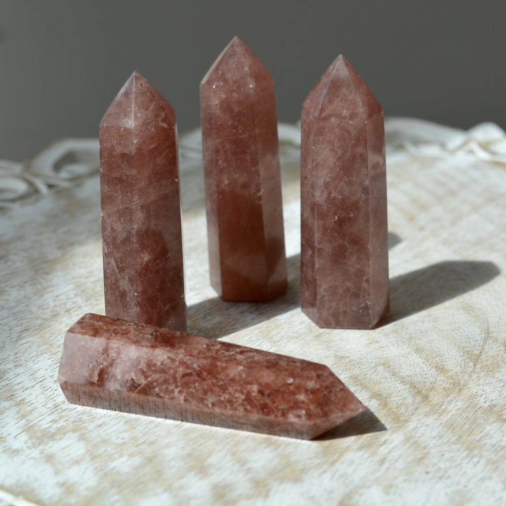 Strawberry Quartz Tower