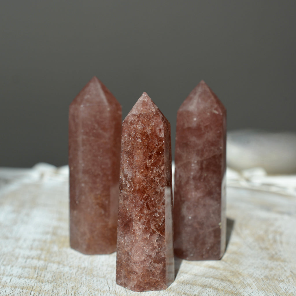 Strawberry Quartz Tower