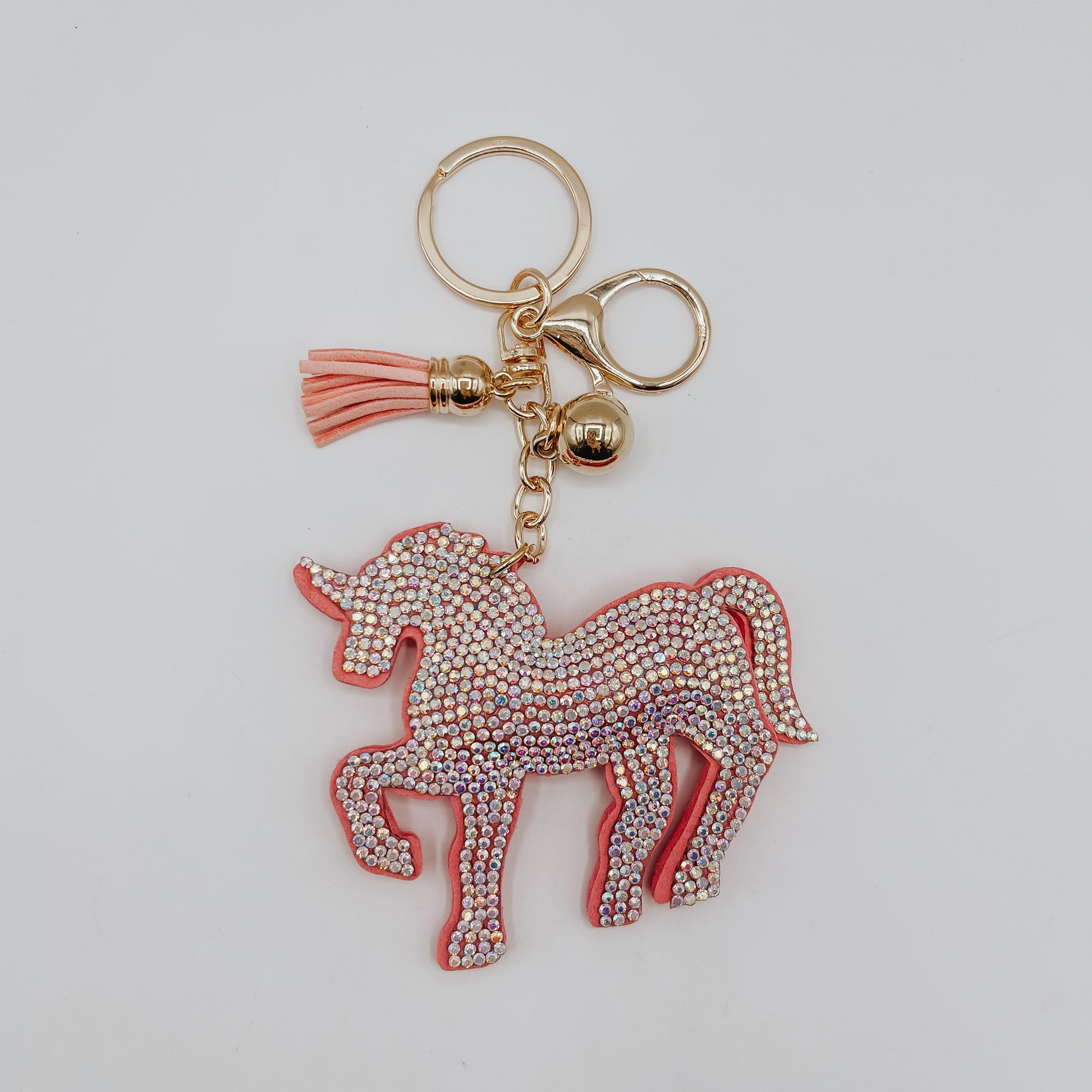 Crystal Unicorn Keychain
