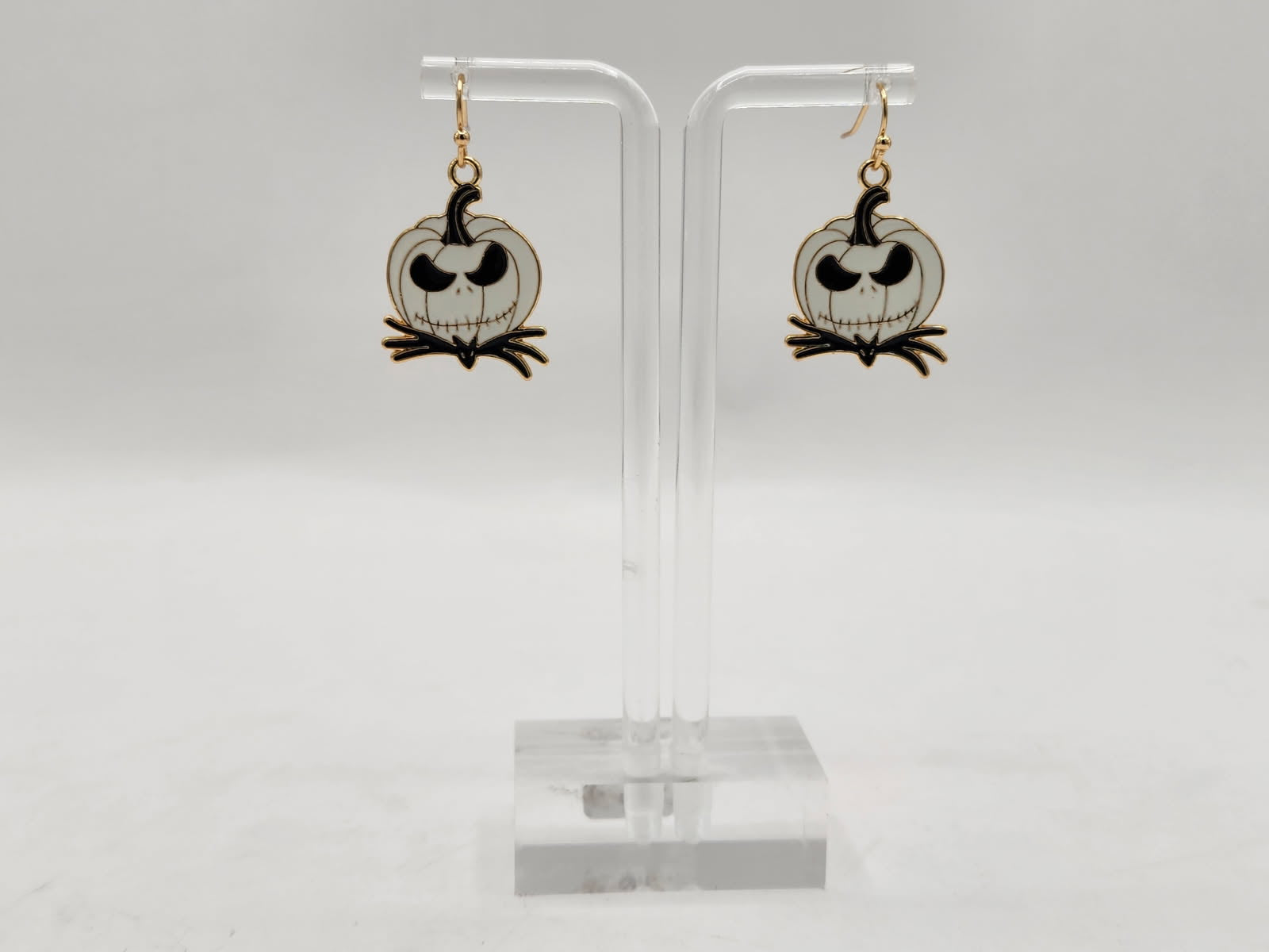 Jack O’Lantern Skellington Earrings