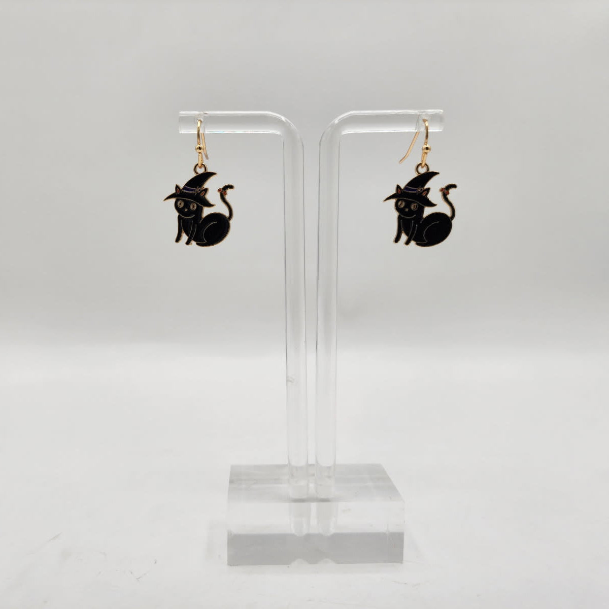 Witch’s Familiar Cat Earrings