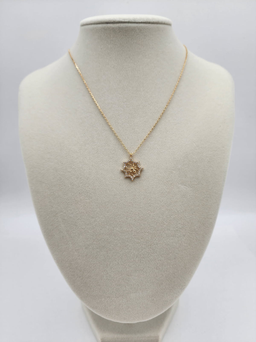 The Golden Web-Spider Necklace