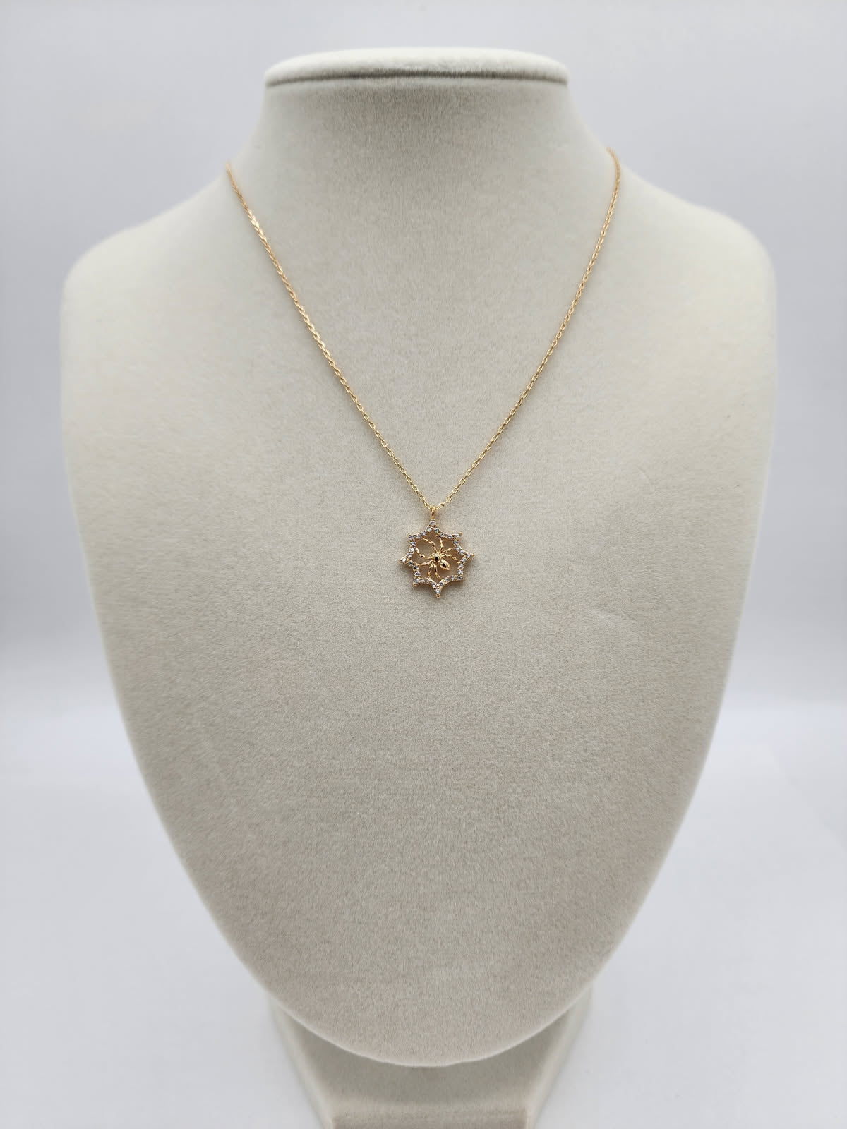 The Golden Web-Spider Necklace