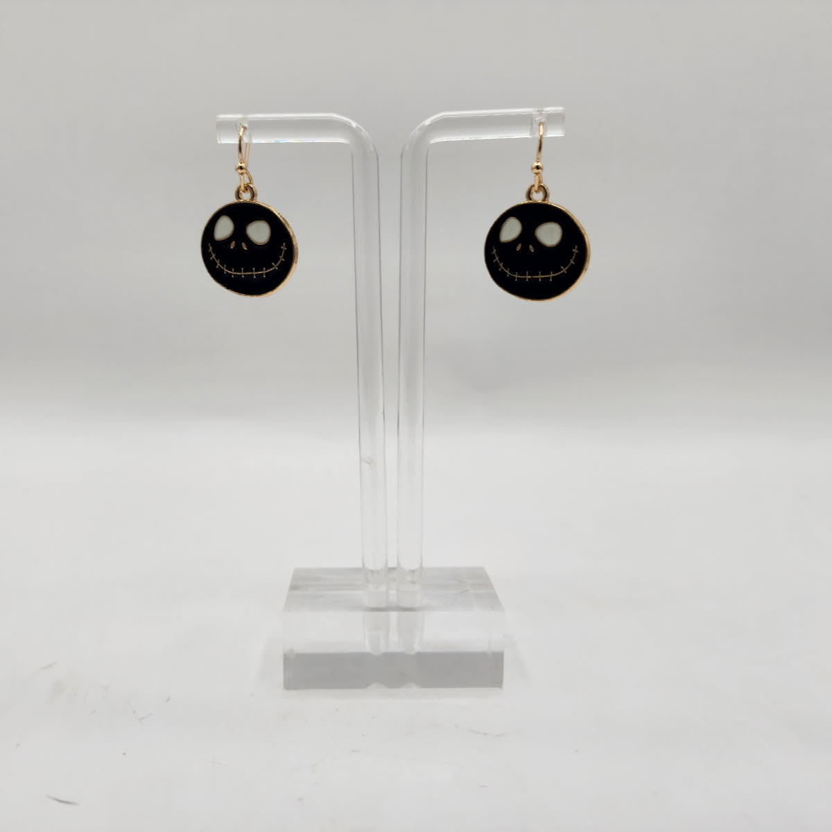 Pumpkin King Skellington Earrings