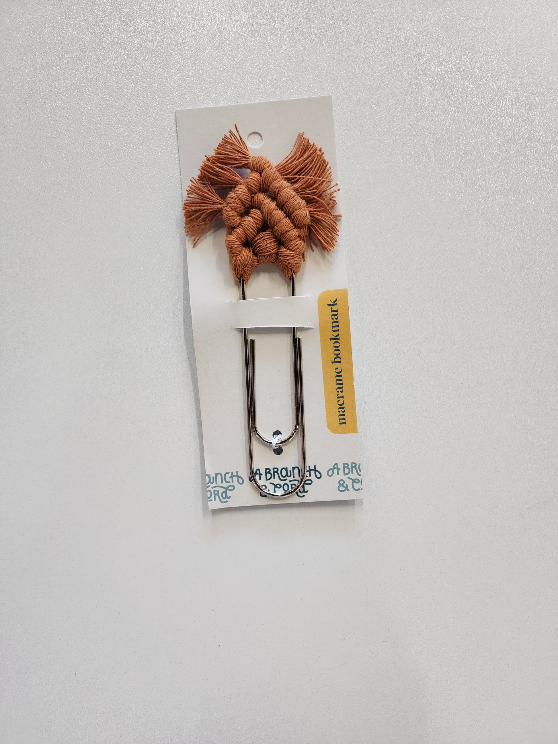 Macramé Charm Bookmark 🍂✨