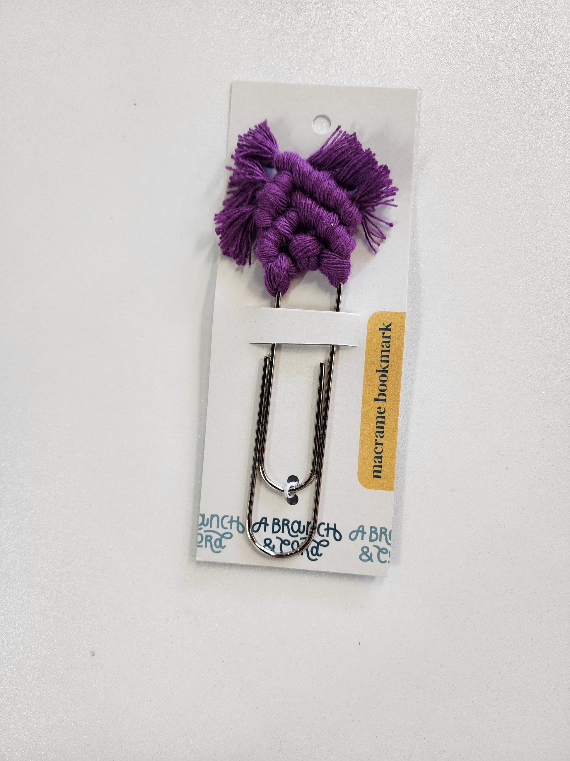 Macramé Charm Bookmark 🍂✨